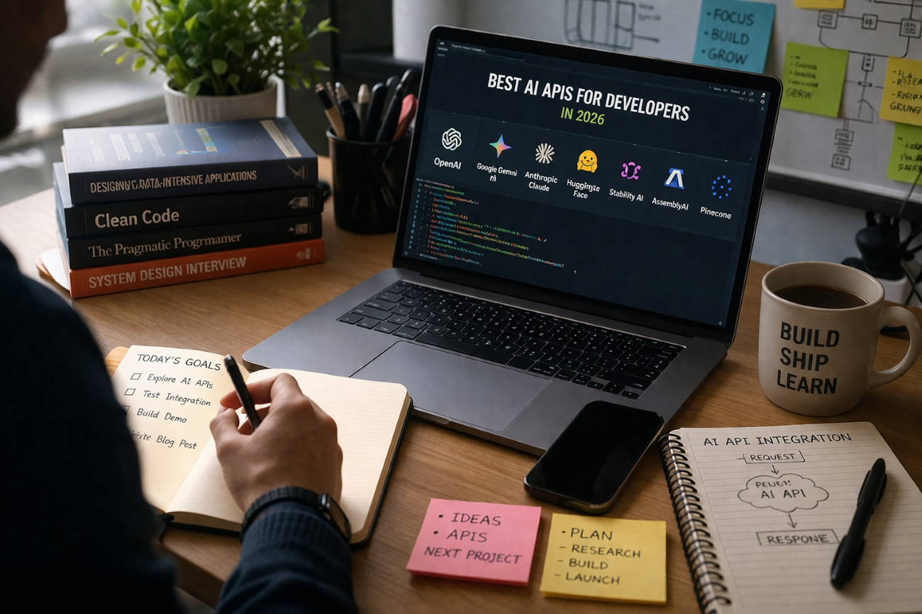Focused Developer Workspace With AI Tools